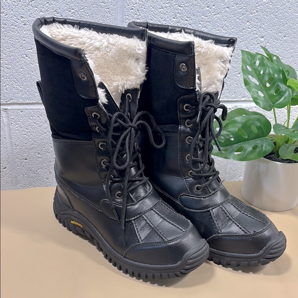 Women's Black Winter Boots​​